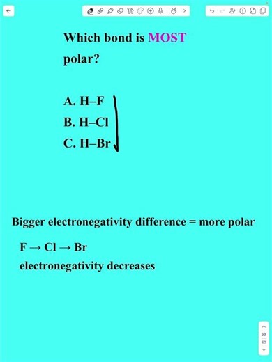 This Bond Polarity Question Tricks Almost Everyone