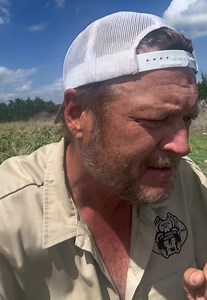 Good news!!!! No crabs!!!!! #kubota #farming | blake shelton