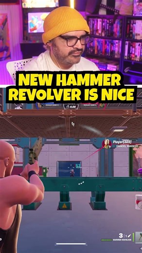NEW HAMMER REVOLVER GAMEPLAY! #fortnite