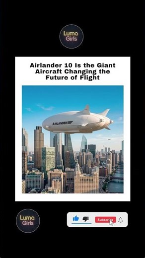 🚀Airlander 10: Sky Giant Reimagined 🚀🌍#shorts