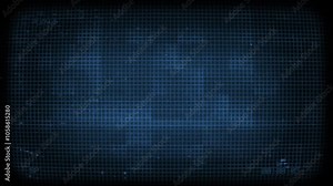 A looping digital style screen background with data glitch and interference effects.
