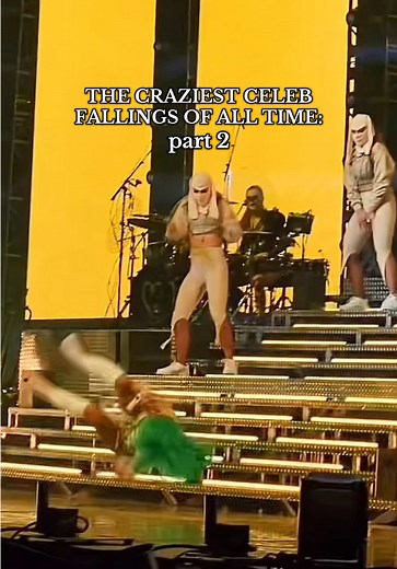 Celebrities Falling Compilation: Mistakes on Stage!