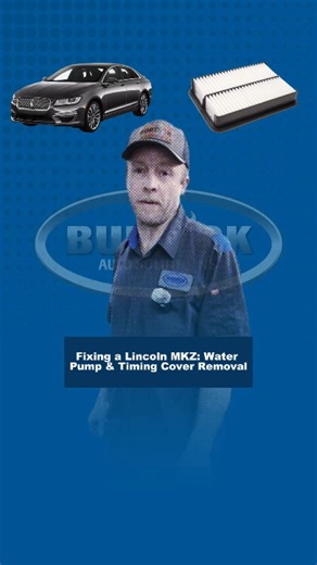 🛠️ Lincoln MKZ in the shop and we’re diving deep — we’re talking full engine removal to replace the internal water pump! This bad boy’s not your average repair. Timing cover off, components exposed, and we’re keeping it clean with protective rags over the valve covers. Oh, and check out that air filter — 100K miles later and it’s choked with grime. Keeping up with maintenance like this is key for fuel economy AND engine performance. Pro tip: Don’t wait until your engine’s gasping for air to swa