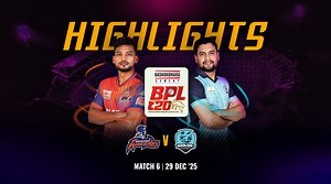 Match 6 Highlights | Rajshahi Warriors 🆚 Noakhali Express | BASHUNDHARA CEMENT BPL 2026 📍 SICS, Sylhet 🗓 29 December 2025 | 6:00 PM #BPL #BCB #Cricket #T20 #Bangladesh | BPL - Bangladesh Premier League