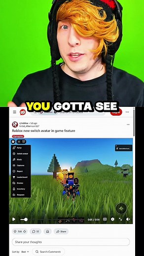 roblox update lets you change avatars in-game | how to change avatar while in game