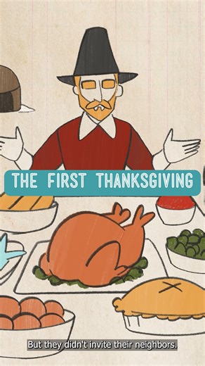 Crash Course | The first Thanksgiving... what really happened that day? ⁠ ⁠ ⁠ ⁠ #Thanksgiving #native #ushistory #thefirstthanksgiving | Instagram