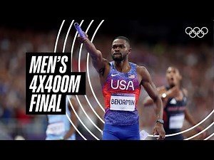 Men’s 4x400m Final - Paris 2024 Olympics | Historic Showdown 🥇🔥