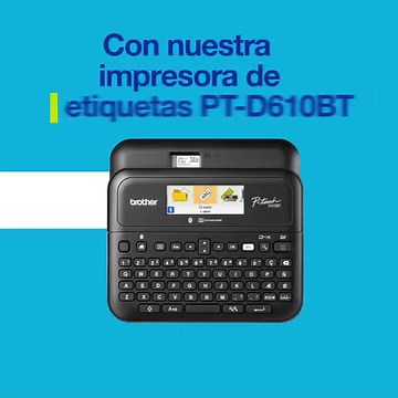 Con la nueva rotuladora PT-D610BT, alcanza la cúspide de la organización empresarial y de inventario. gracias a su impresión de alta resolución para códigos de barras nítidos, logotipos definidos y gráficas detalladas. Utilízala para crear etiquetas para tu espacio de trabajo utilizando el computador o dispositivo móvil, gracias a su diseño compacto y funcional, ideal para escritorios. Encuéntrala en @etiquetatodochile , @dreamtec.cl y @alcaplus.cl. 😉 ✨ #etiquetatodoconbrother #AtYourSide #Brot