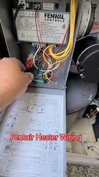 MasterTemp Heater Wiring #pentair #pool #poolheater #heater #swimmingpool #equipment #electrical