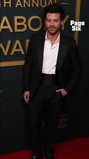 "Heated Rivalry" star François Arnaud attends the 86th Annual Peabody Awards #shorts