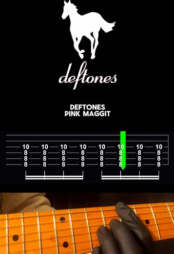 Deftones Pink Maggit Guitar Tabs Lesson Chino Moreno Vocals #deftones #chinomoreno #guitar #guitarlesson #guitarcover