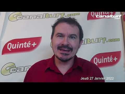 Pronostic du Quinté et des courses PMU du Jeudi 27 janvier 2022