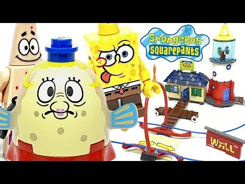 LEGO Spongebob Squarepants Mrs. Puff's Boating School review! 2007 set 4982!