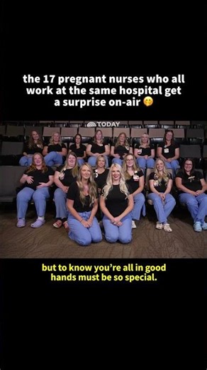17 Pregnant Nurses Live on TODAY