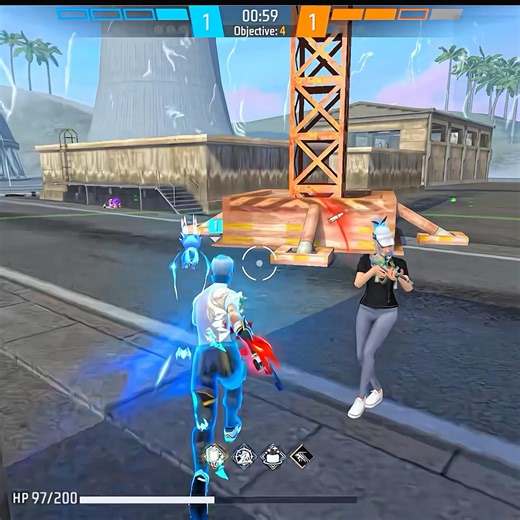 Watch this clutch😱☠️ #foryou #foryoupage #freefire #freefireshorts #nivetadhingramusic #shortsfeed