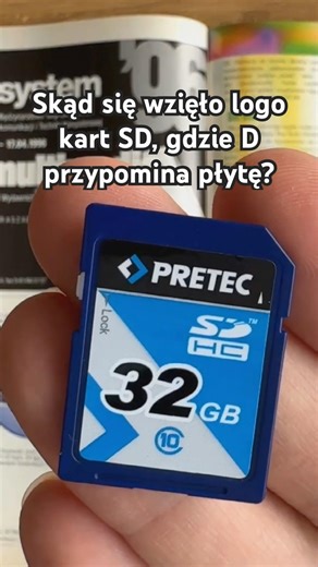 Why does the SD card logo look like a disc? 🤔 #shorts #interestingfacts #technology