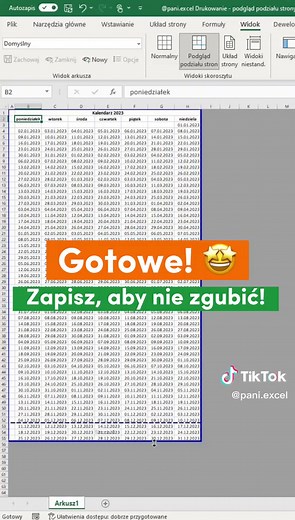 Prosty sposób na dostosowanie wydruków w Excelu