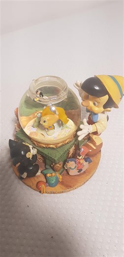 Disney Pinocchio Musical Globe. - Etsy