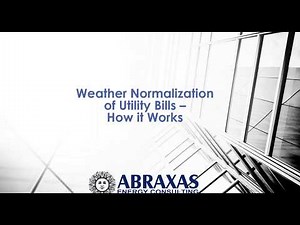 1. Weather Normalization of Utility Bills: How it Works