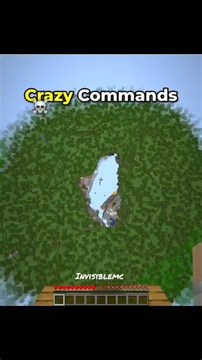 Crazy command in minecraft | fun commands #minecraft #commands #crazycommands
