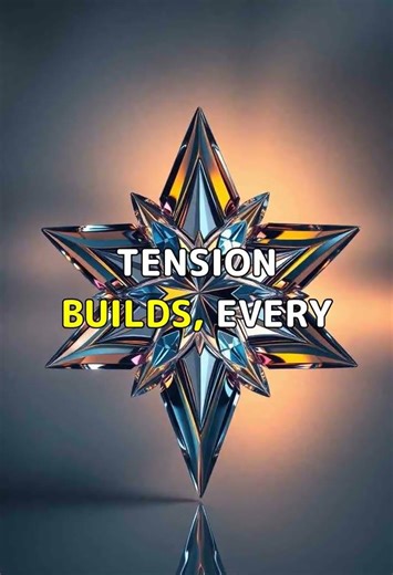 Crystal Cat Slashes Glass Star in 8K. #Shorts