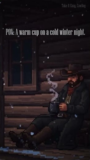 Wild West Snowstorm ❄️ Let yourself rest, partner... | Heavy Snow Sounds & Western Ambience