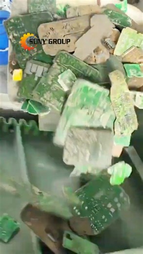 E-waste PCB Crushing & Separation Plant ♻️