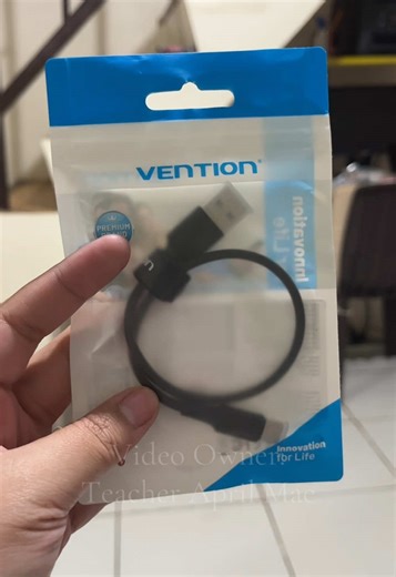 Vention Fast Charging Cable & Data Line Demo