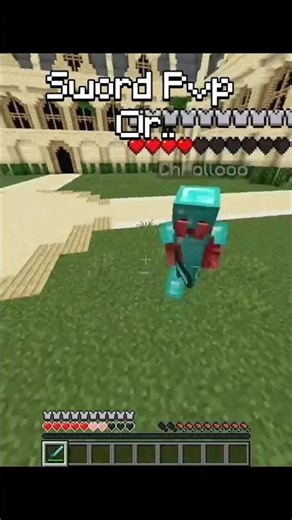 Sword vs Axe PvP in Minecraft 🔥Clean Hits, Perfect Timing