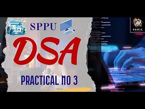 SPPU DSA Practical No. 3 || Group B 1|| 2019 Pattern || #sppu #dsa ‪@Sahilkumbhar24‬