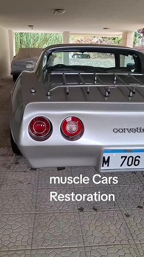 Restoring a 1974 Corvette C3 Stingray with Muscle Cars