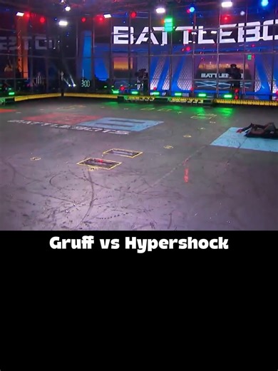Gruff vs Hypershock #battlebots #battle #bots #robot #robotwars #war