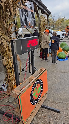 Giant Pumpkin Scale check! | Moby Mike Pumpkins