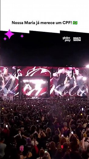 Hwasa já é sim metade brasileira! 🗣️ | Rock in Rio 2026 | Música Multishow #Shorts