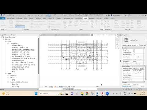 how to create sub discipline/ view templet/ panel schedule in Revit part 1