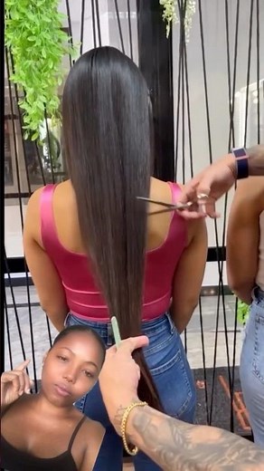 Corte de cabello en pico 🥵#shortvideo #cortedepelo #shaort #cortedecabello #hairstyle