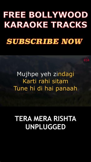 TERA MERA RISHTA PURANA - KARAOKE TRACK || Unplugged | Awarapan | Emraan Hashmi | Mithoon Sharma