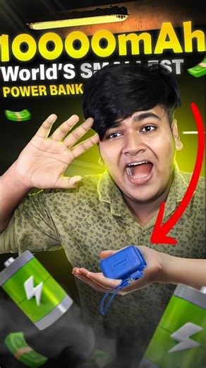 💥 10,000mAh ka Pocket Rocket! — World’s Smallest Power Bank Unboxing ⚡️#alpo