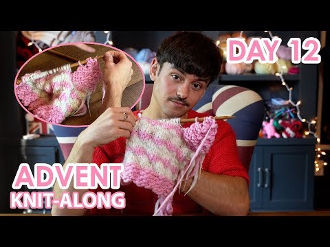 DAY 12 ✨ | Advent Stocking Knit-Along 🎄🧦 | Let's Get Knitting 🧶