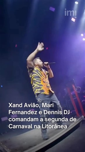 Imirante on Instagram: "🎉Os shows de Xand Avião, Mari Fernandez e Dennis DJ nesta segunda-feira de Carnaval (16) promete movimentar a Avenida Litorânea, em São Luís. A programação começa ainda pela manhã e segue até a noite no circuito Vem Pro Mar. 💃 Entre as atrações principais, o circuito ainda recebe Sindicato do Samba, Marabloco, Feijoada Completa, Mix In Brazil, Bloco da Enme, Hot Mix, Nandá Furttado e Banda Vagabundu do Jegue. LEIA A MATÉRIA COMPLETA ACESSANDO O LINK NA BIO. #imirante #a