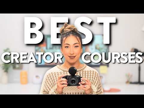 TOP Online Courses For Content Creators or Influencers