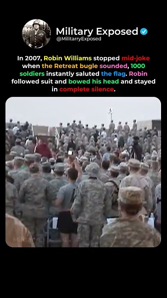 How Robin Williams Earned The US Army's Respect 🎖️🎭