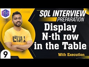 Display N-th row in the SQL Table | SQL Interview♟Questions🎯