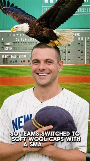 The First Baseball Hat Was Actually Made Of Straw ! 🤨