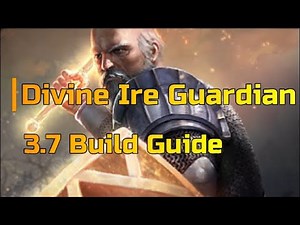 Path of Exile [3.7] CI Divine Ire Guardian Build Guide (all content viable)