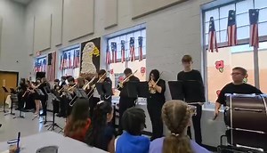 2.1K views · 47 reactions | Congratulations to the KMS 8th grade band members who performed at KPS for their annual Veterans Day assembly. Only a small portion of the 8th grade band could attend this performance due to the size of the performing space. The performance sounded great! Way to go, band!  | Keyser Middle School | Facebook