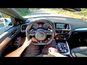 Audi SQ5 I 3.0 TDI 313HP Tiptronic (2014) POV Test Drive & Acceleration 0-100 | 4K