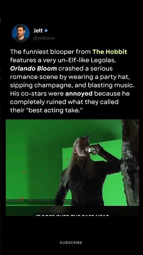 Orlando Bloom’s Most Chaotic Legolas Blooper