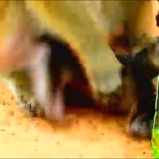 The baby monkey was beaten by his mother again, so scared that he ran into the motorbike to hide🥲🥲 Watch full story in first comment | Cute monkey family