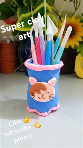 New Organizer DIY👈#shorts #shortsfeed #viralvideo #organizer #clay#craft#trending#yt #@multicreating